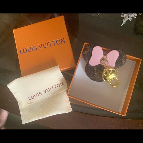 Louis Vuitton Accessories - Pink Minnie Mouse Louis Vuitton keychain